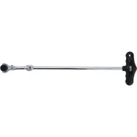 Bgs Ratel, Scharnierende ratel met T-greep, schuin te zetten Uitgang extern vierkant 6,3 mm (1/4") (1/4 inch (12,5 mm))