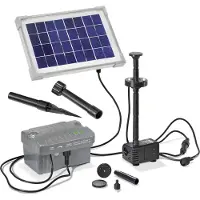 Esotec Palermo LED 101775 Pompset op zonne-energie Met verlichting, Met accu-opslag 330 l/h