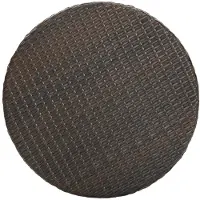 vidaXL Tuintafel 60,5x106 cm poly rattan bruin