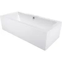 Mexen Cube rechthoekig bad 190 x 90 met ombouw, wit - 55051909000X