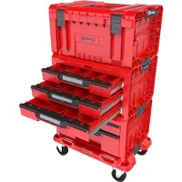 Patrol System Pro Ladewerkplaats Set 4 Stuks, Rood, Ultra Hd, Aangelast