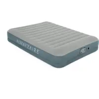 Bestway Luchtbed - 2 Personen - PVC/Polyester - Ingebouwde Oplaadbare Pomp - Fortech Materiaal - I-Beam Constructie - Ingebouwd Kussen