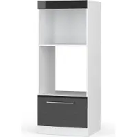 Vicco Fame-Line Magnetronkast – 60 cm open Antraciet Hoogglans