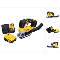 DeWalt DCS 334 P1 accu pendelzaag 18 V borstelloos + 1x accu 5,0 Ah + oplader