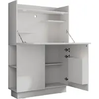 Vicco Secretaire bureau Alena Wit 85 x 27 cm, Model 32502