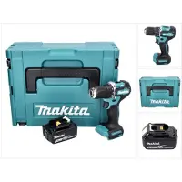 Makita DDF 487 G1J accuboormachine 18 V 40 Nm borstelloos + 1x accu 6.0 Ah + Makpac - zonder lader