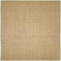 vidaXL Sisalmat voor krabpaal 100x100 cm