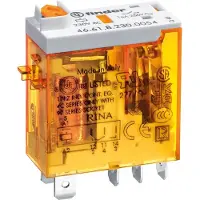 Finder Industriële Mini Relay 16A 230VAC AgNi Contact - 46.61.8.230.0040