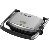 Ariete 1911/10 TOAST & GRILL SLIM - contactgrill - Paninigrill - Tosti ijzer - 1000W - RVS/zwart
