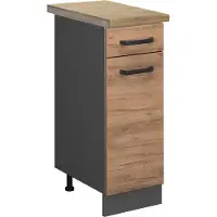 Vicco Keukenonderkast R-Line Krachtige eik goud 30 cm , WB Eik, Model 45904