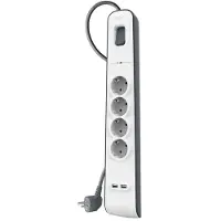 Belkin Surge Protector 4 Outlet 2 meter 2x usb