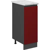 Vicco R-Line Apotheekkast – 30 cm WB Marmer Rood