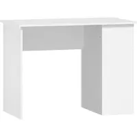 Syfax Bureau 100x55x75 cm bewerkt hout wit
