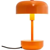 Dyberg Larsen Tafellamp Haipot, geel / oranje, Woon-/ Eetkamer, metaal, Modern, Tafellamp