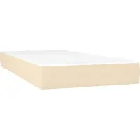 Syfax Pocketveringmatras voor kinderen medium 80x160 cm stof crèmekleurig