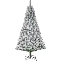 Black Box Trees Kunstkerstboom Millington - 127x127x230 cm - Bevroren Groen