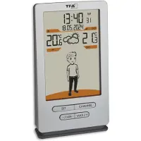 TFA Weather Jack 35.1166.54 Draadloos weerstation Verwachting voor 12 tot 24 uur Aantal sensoren max.: 3 stuk(