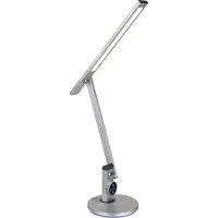 Globo Lighting Bureaulamp Solana zilvergrijs