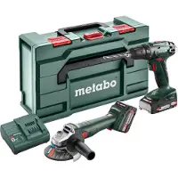 Metabo Accu Combo Set 18V BS 18 + W 18