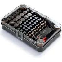 Prosperplast 66-502# Batterie-Organizer mit Batterietester