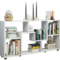 VCM Pintal wandkast 6 planken wit.