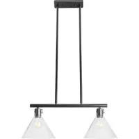 Toolight Glas Metalen Plafondlamp APP317-2CP