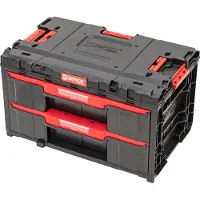 Qbrick ONE Drawer 2 Gereedschapskoffer 2.0 Gereedschapskoffer 587 x 380 x 340 mm 29 l met twee laden