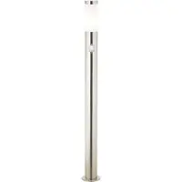 Brilliant 43699/82 Chorus Staande buitenlamp met bewegingsmelder LED E27 10 W RVS