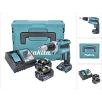 Makita DFS452RMJ 18V Li-Ion Accu Gipsschroefmachine Set (2x 4.0Ah Accu) In Mbox - Koolborstelloos