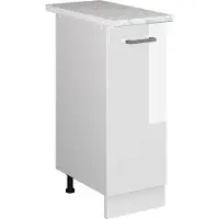 Vicco R-Line Apotheekkast – 30 cm, WB Marmer Wit Hoogglans