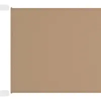 Syfax Luifel verticaal 60x1200 cm oxford stof taupe