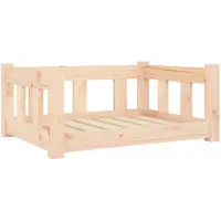 Syfax Hondenmand 65,5x50,5x28 cm massief grenenhout