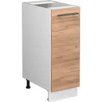 Vicco Fame-Line Apothekerskast – 30 cm zonder werkblad Krachtige eik goud