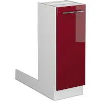 Vicco Fame-Line Keukeneiland – 30 cm zonder werkblad Bordeauxrode hoogglans