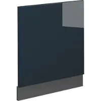 Vicco Fame-Line Vaatwasserfascia – 60 cm Donkerblauw hoogglans
