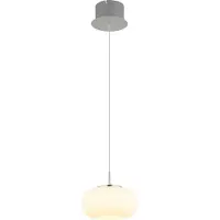Globo Design hanglamp Quintara enkel nikkel