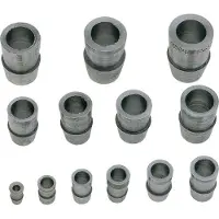 Peddinghaus 10x hamerringwig voor buiten, diameter 18mm, hoogte 25mm, geschikt voor 4+4/8 kg