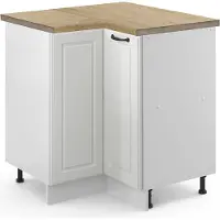 Vicco R-Line Hoekkast – 75.6 cm, WB Eik Wit Landhuis