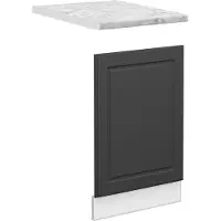 Vicco Fame-Line Frontpaneel – 45 cm, WB Marmer Antraciet-goud