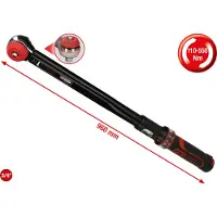 Ks Tools momentsleutel 20 (3/4") met analoge display