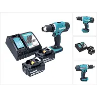 Makita DDF 453 RF accuboormachine 18 V 42 Nm + 2x accu 3,0 Ah + oplader