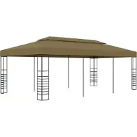 Syfax Prieel 180 g/m² 6x3x2,7 m taupe