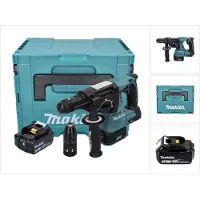 Makita DHR 243 F1J Akku Bohrhammer 18 V 2,0 J SDS plus Brushless + 1x Akku 3,0 Ah + Makpac - ohne La (Oplaadbare batterij)