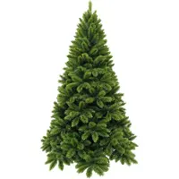 Triumph tree Tsuga Kunstkerstboom H120 cm - Kerstversiering voor Binnen met Volle Uitstraling - Kunstboom met Realistische Dennentakken - Klassiek Groen H120 x Ø86 cm