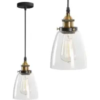 Toolight Hangende Glazen Plafondlamp Verto D APP048-1CP
