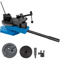 Vevor Hoekbuigmachine Sbg-40 Hoekbuigmachine Buigmachine Handmatige Hoekbuigmachine 25,1 Kg Hoekbuigmachine Plat Staal 30 X 8 mm Buigmachine Handmatig Rond Staal 15 mm