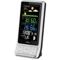 Technoline WS 6441 Wisselstroom/batterij, Weerstation, Zilver