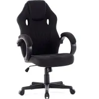 Sense7 Prism - Gamingstoel - Belastbaar tot 120 kg - Ademend HR-schuim - Bureaustoel - Ergonomische Stoel - Max. 180 cm - Zwart