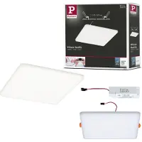 Paulmann 92398 EB Panel Veluna VariFit LED-inbouwlamp 17.50 W Satijn