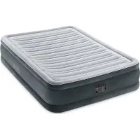 Intex Full Comfort-Plush Luchtbed met ingebouwde pomp - 191 x 137 x 33 cm